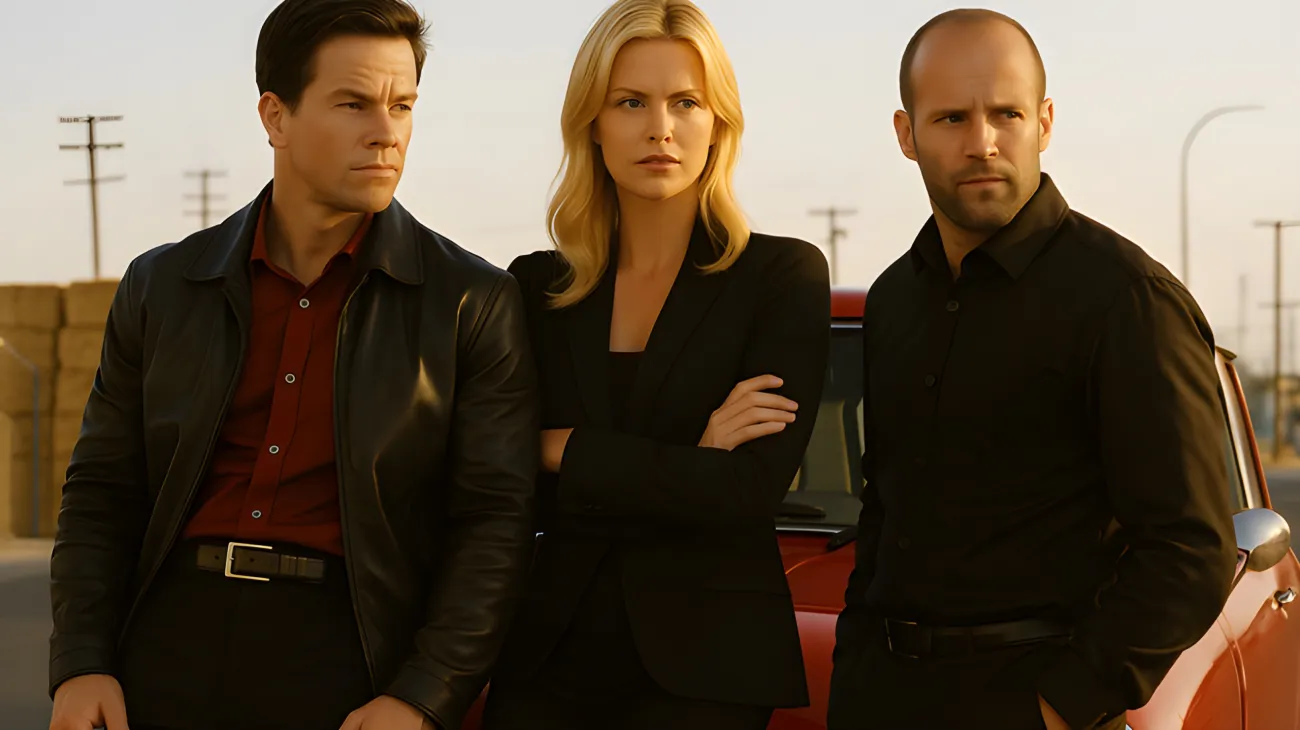 The Italian Job Wahlberg Theron"